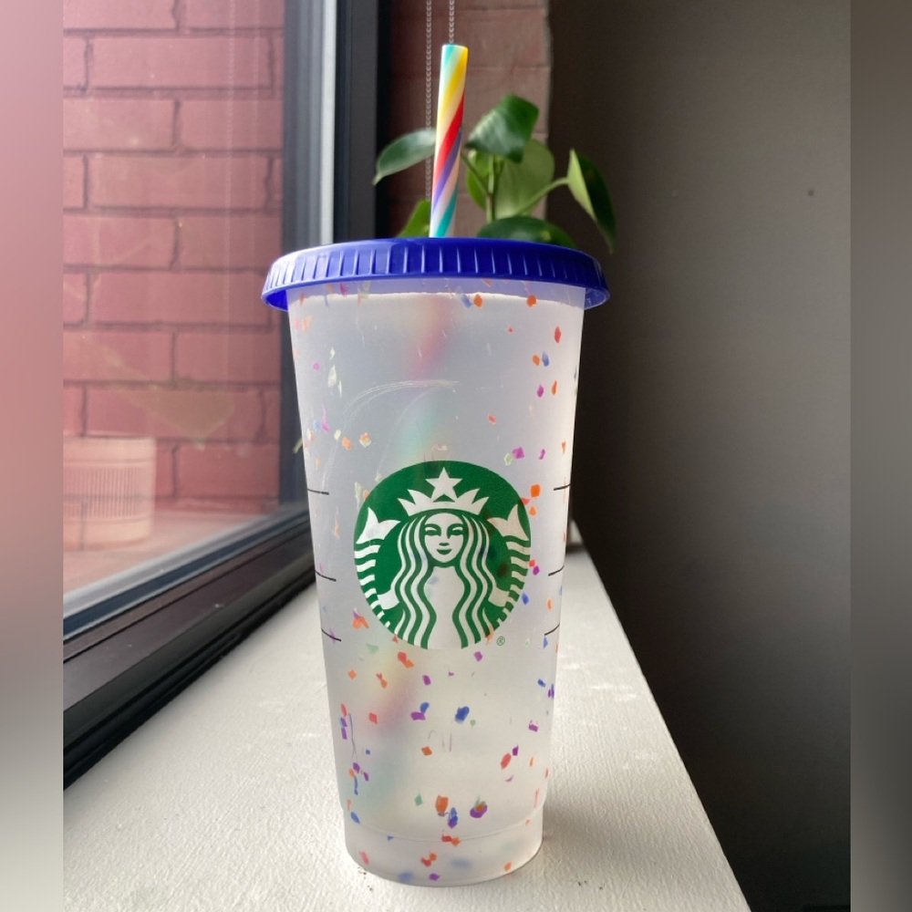 Starbucks Color-changing Confetti Cold Cup